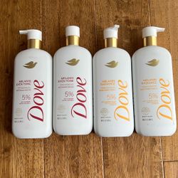 Dove Melanin Body Wash, $8 Each Cash
