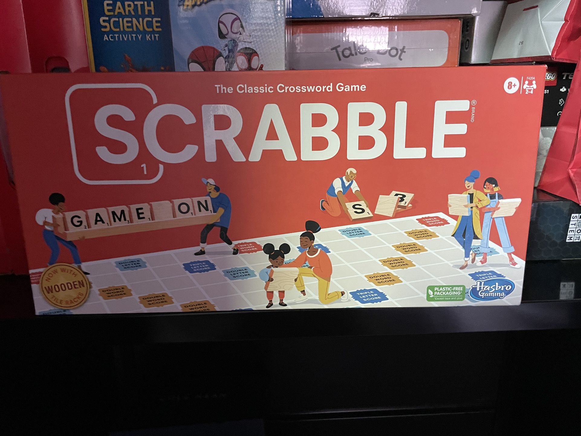 Brand New Hasbro Gaming Scrabble Board Game,Word Game for Kids 
