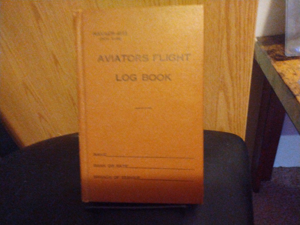 Aviators Flight Log Book