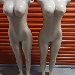 Full Body Ladies Mannequin With Base $75 Each