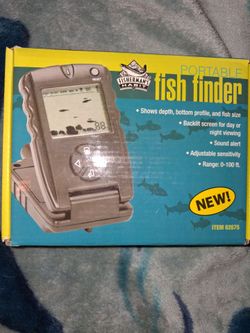 Portable fish finder and x-box games