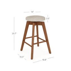 3 Bar Stools for Kitchen or Dinette