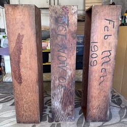 Vintage 1908-10 Wood Boxes For Bookcase or Planter