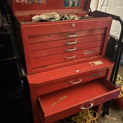 Tool Box With Tools 