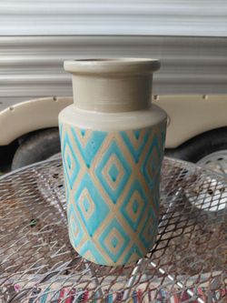 Medium sized Aztec printed Vase