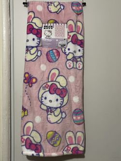 Hello Kitty Easter Blanket 
