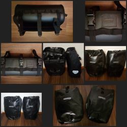 +-Ortlieb Panniers & Portland Design Handlebar Harness/Waterproof Bag