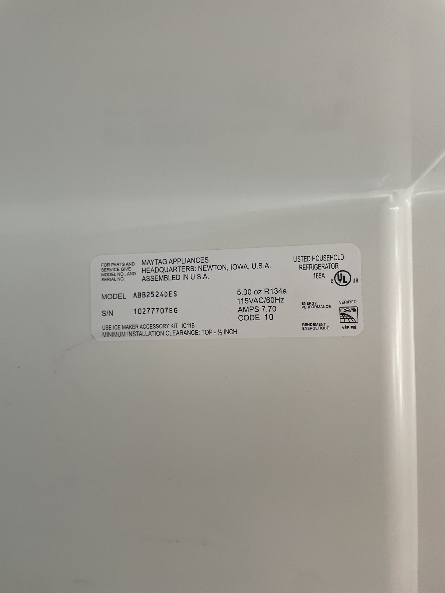 Refrigerator and freezer