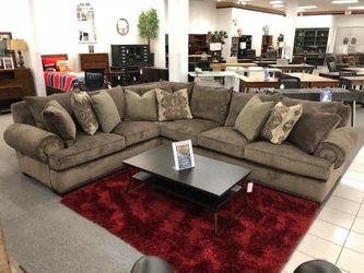 NEW Brown Sectional or Sofa Sets  - TAKE Home Now PAY Later - $0 Down - SAME DAY DELIVERY
