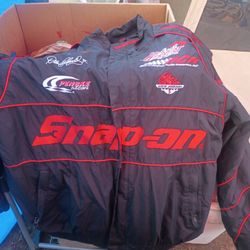 Nas Car Racing Jacket Snap On
