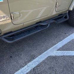 2018-2025 Jeep Wrangler Step Bars