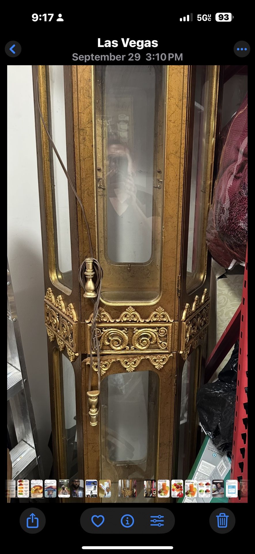 Antique Curio Cabinet