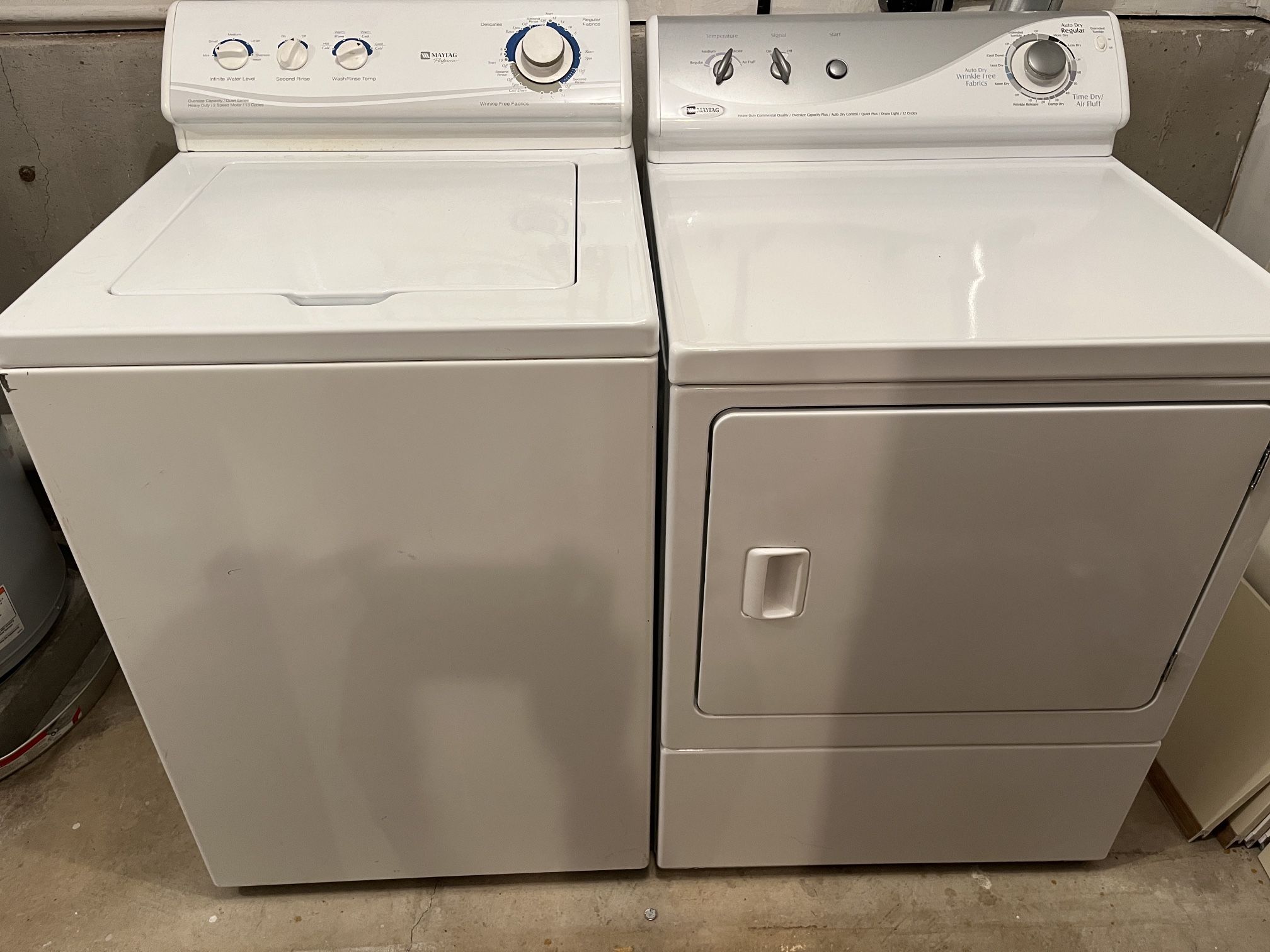 Maytag Washer And Gas Dryer