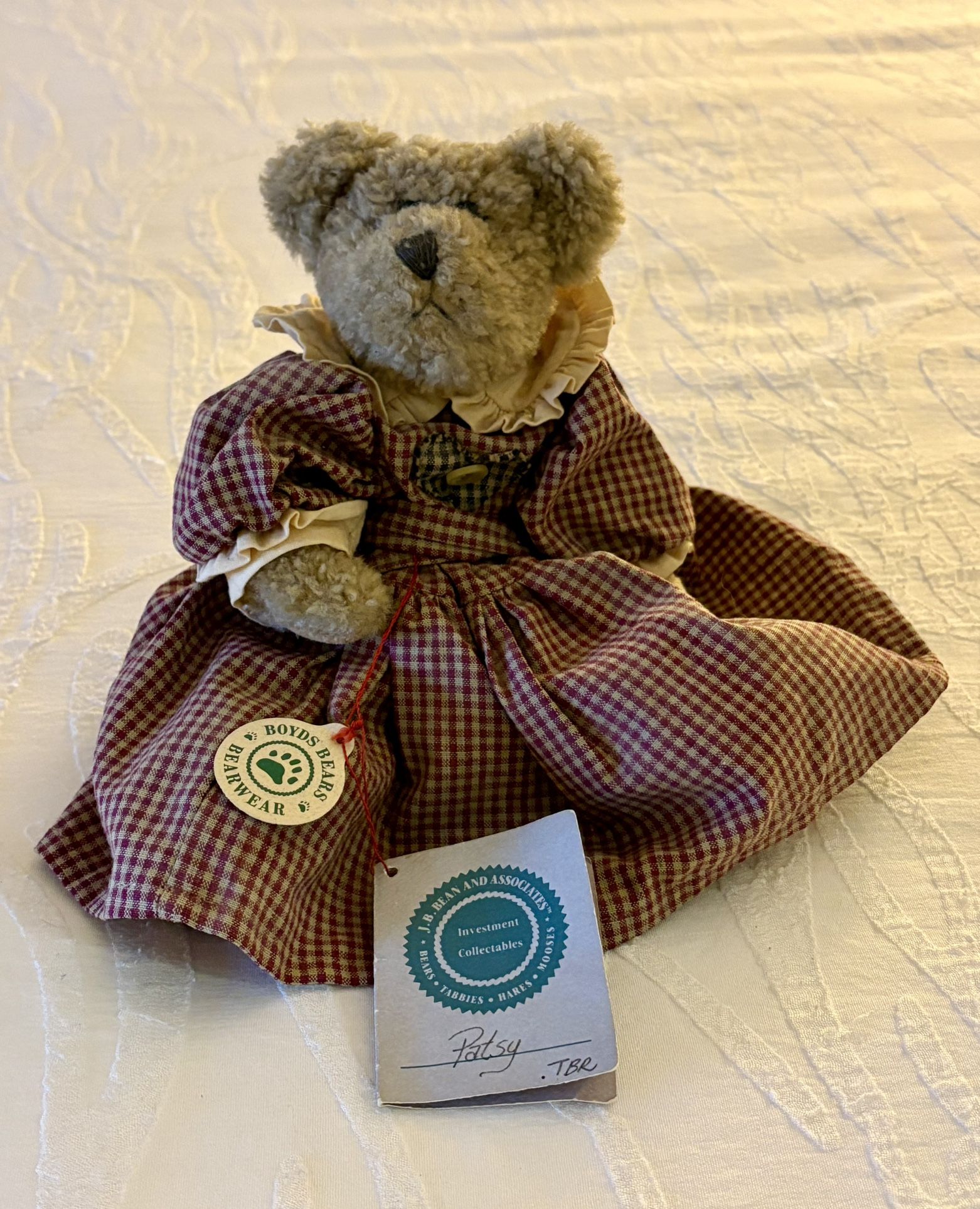 🧸 Vintage Boyds Bears “Patsy” – Investment Collectible