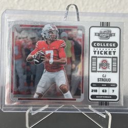 2022 Optic Contenders RC CJ Stroud