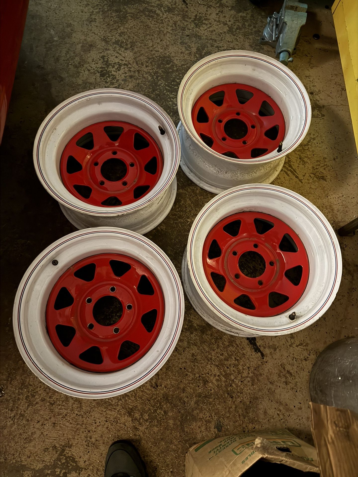 15x8 Deep Dish 5x5 Lugs