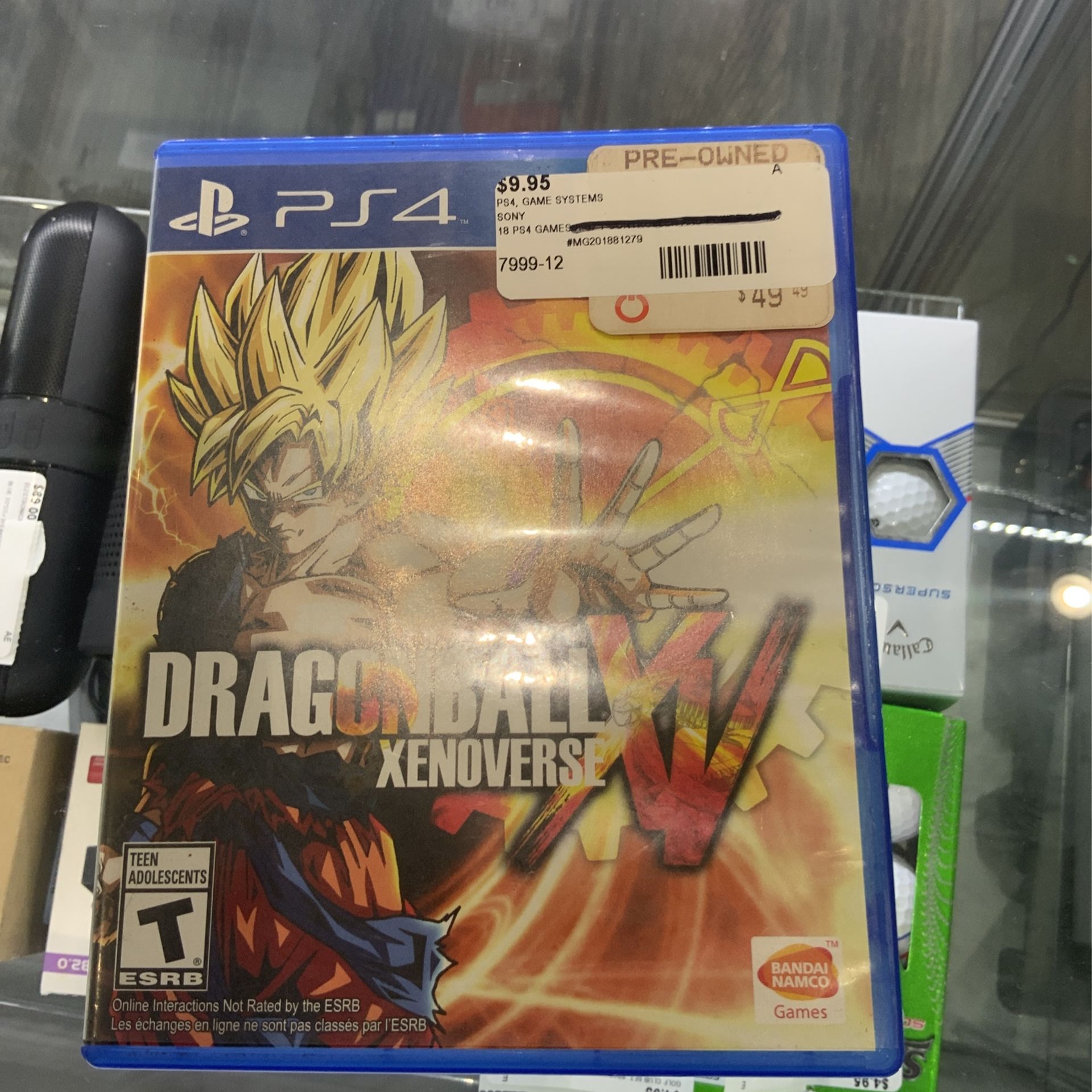 Dragonball Xenoverse Xv PS4