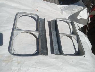 1968 Buick Skylark Head Light Bezels