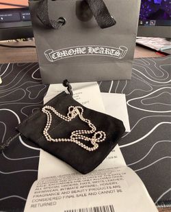 CHROME HEARTS CH Ball Chain Necklace 30”