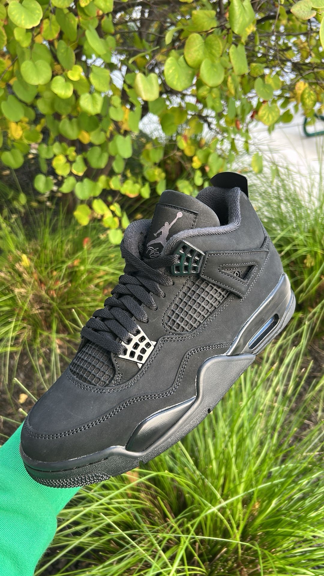 Jordan 4 Retro “Black Cat” Sizes 6Y , 12M