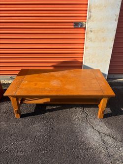 Solid Wood Coffee Table