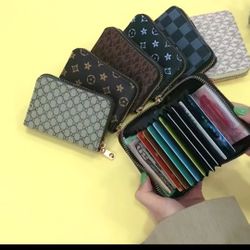 Fashion Brand Leather Credit Card Holder 