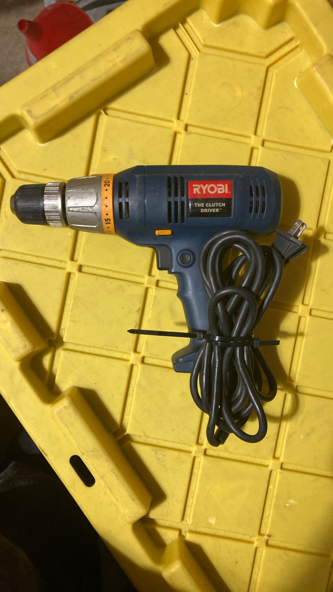 Ryobi Clutch Driver Drill Model D45ck