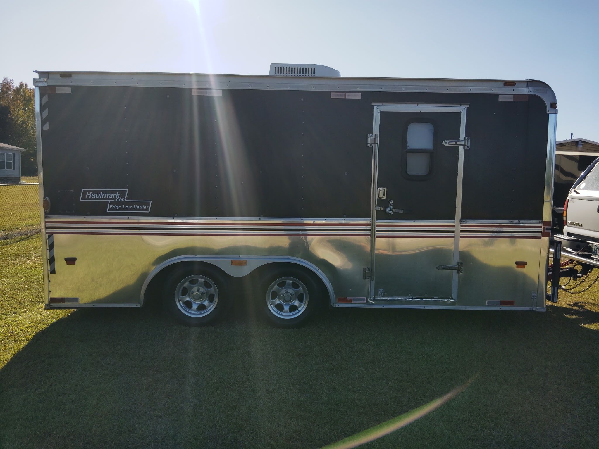 Haul-mark, 16x8x7 Enclosed Trailer With Custom Bathroom And Generator