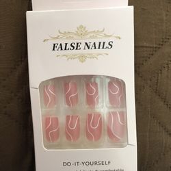 False Nails Pink 24 Count 