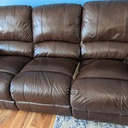 3-Seat recliner sofa