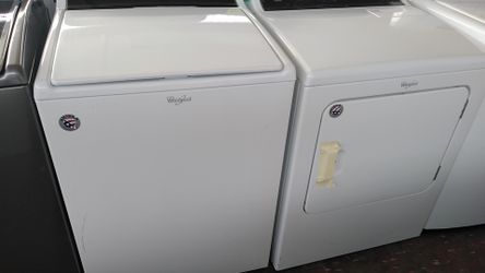Whirlpool washer and dryer