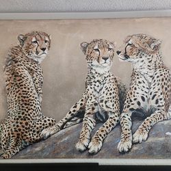 XL LARGE RARE ANDERSON PAINTING.