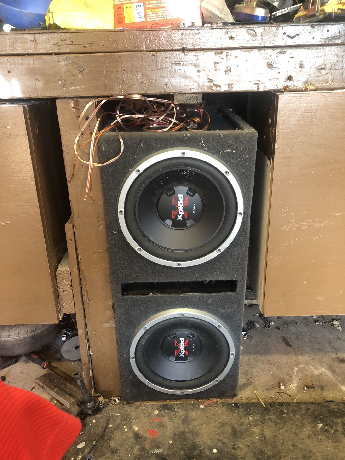 Xplod Sony subwoofers