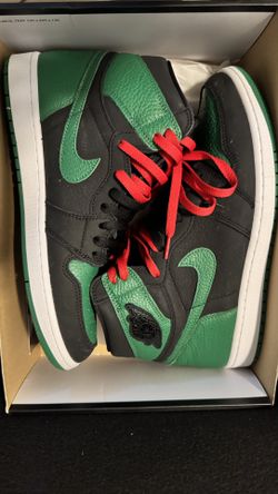 Jordan 1 Retro High Pine Green Black Size 11
