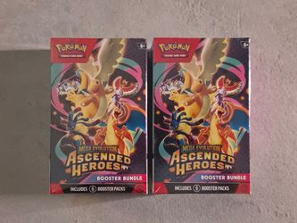 Ascended Heros Booster Bundle Pokemon