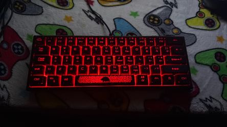Membrane gaming 60% keyboard