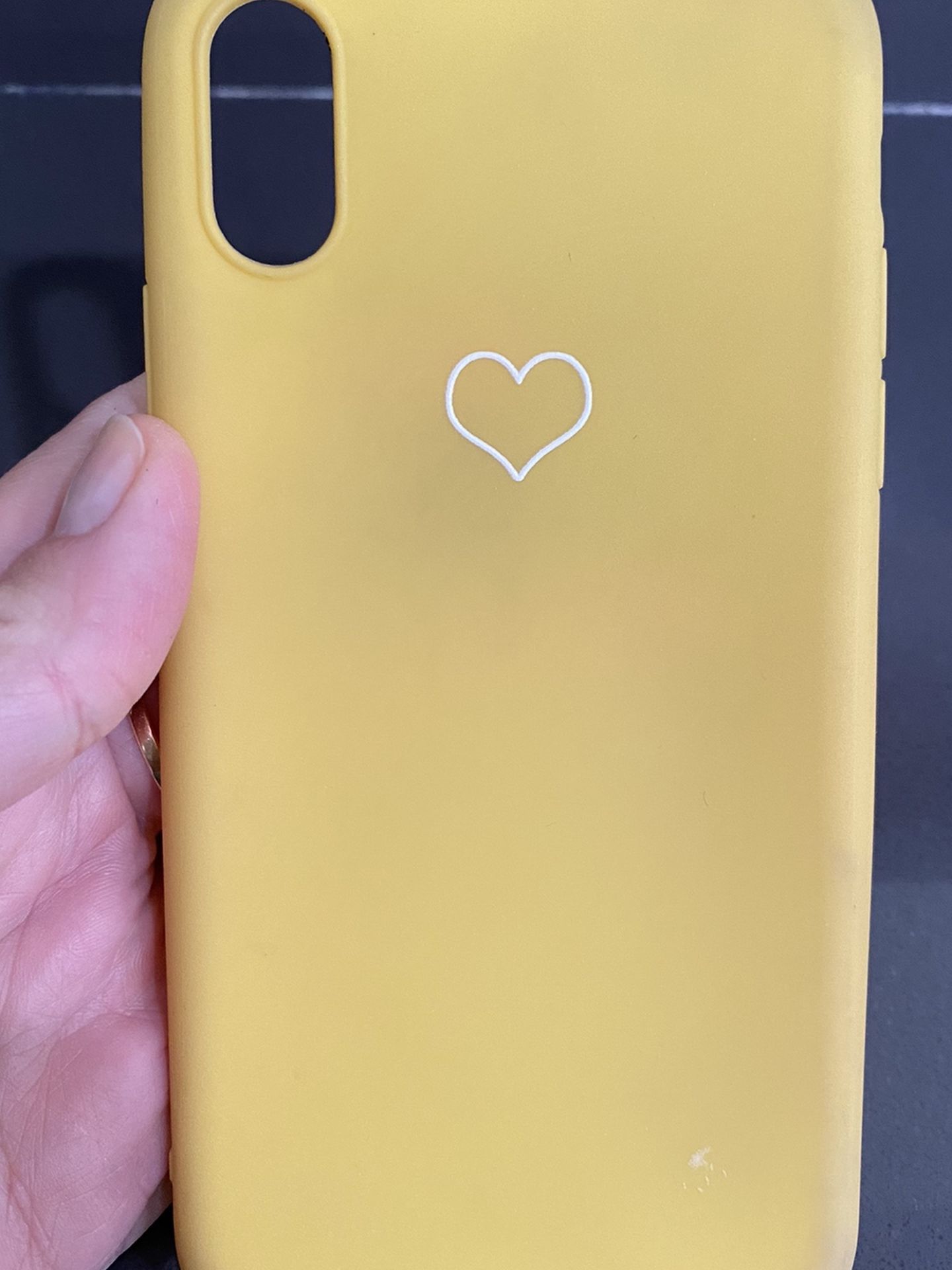 iPhone X/XS Yellow Case