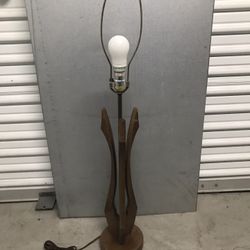 Mid-century tulip lamp