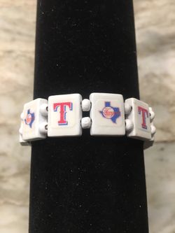 Texas Rangers jewelry bracelet