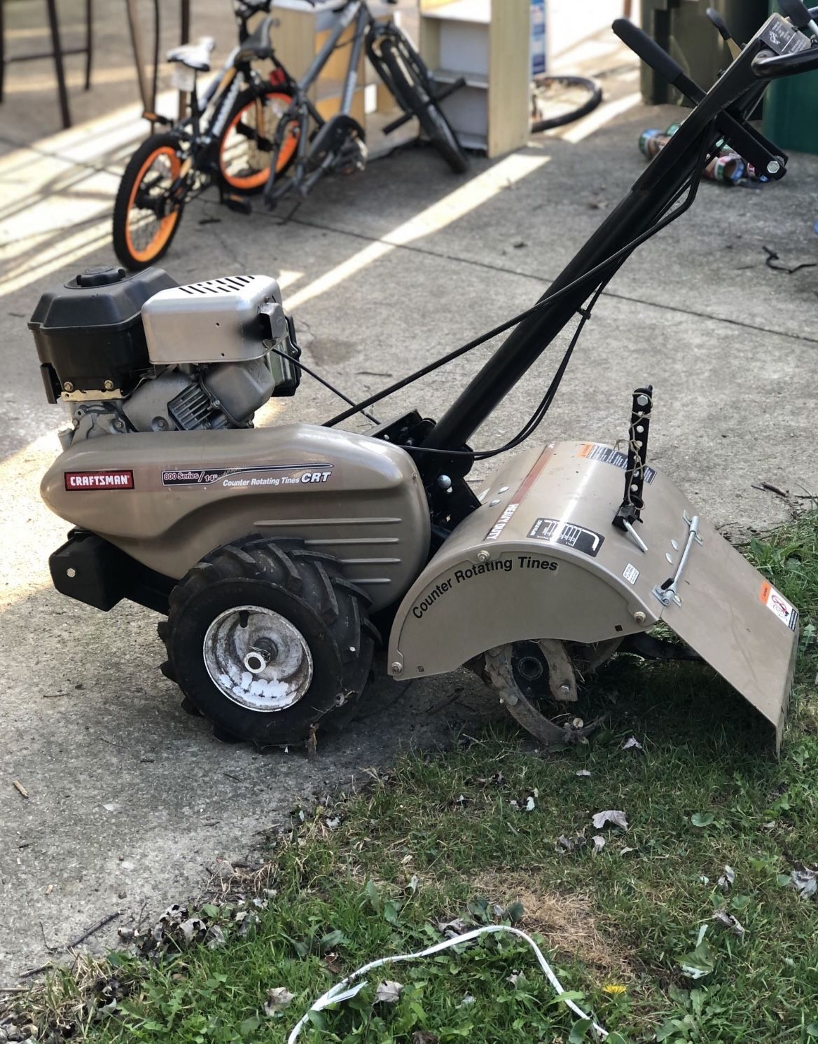 Craftsman Counter Rotating Tines CTR