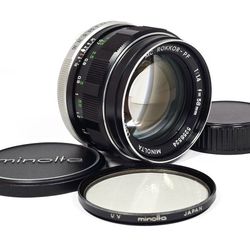 Minolta MC Rokkor-PF f/1.4 50mm FAST Prime Lens - READ