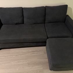 Navy Blue Amazon Couch 