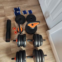 Adjustable Dumbbells Set 