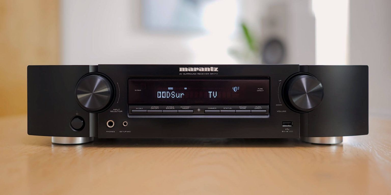 Marantz NR1711 Seven-channel 8K-capable Dolby Atmos AV receiver