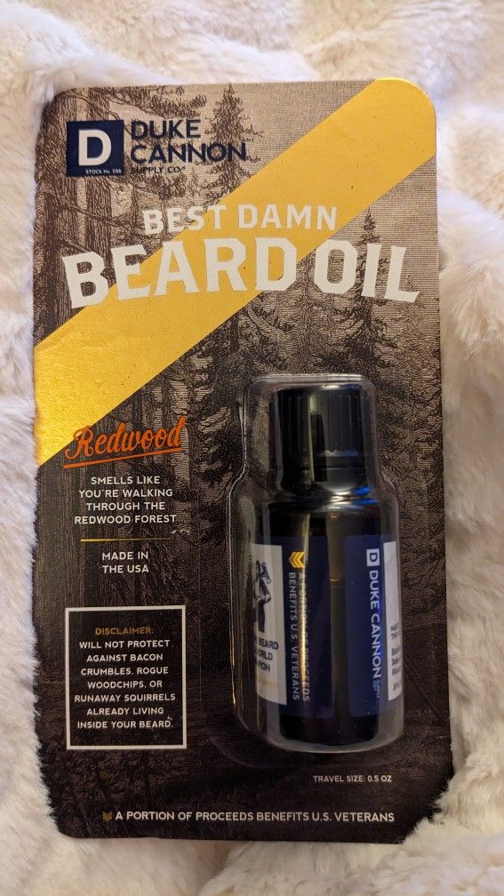 Duke Canon Beard Oil