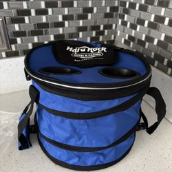 Pop-up Collapsible Cooler Bag With Cup Holder