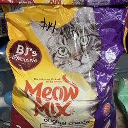 Meow Mix original $14