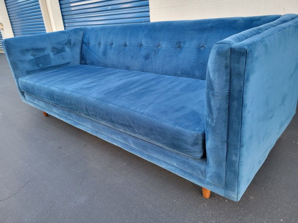 WEST ELM BRADFORD MCM SOFA COUCH FREE DELIVERY