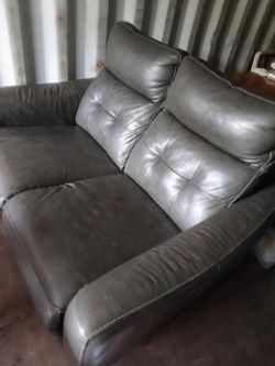 Costco fine leather electric reclining loves you