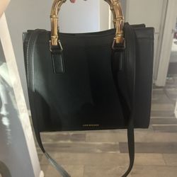 Like Dreams Vegan Bamboo Handle Crossbody Bag NWT